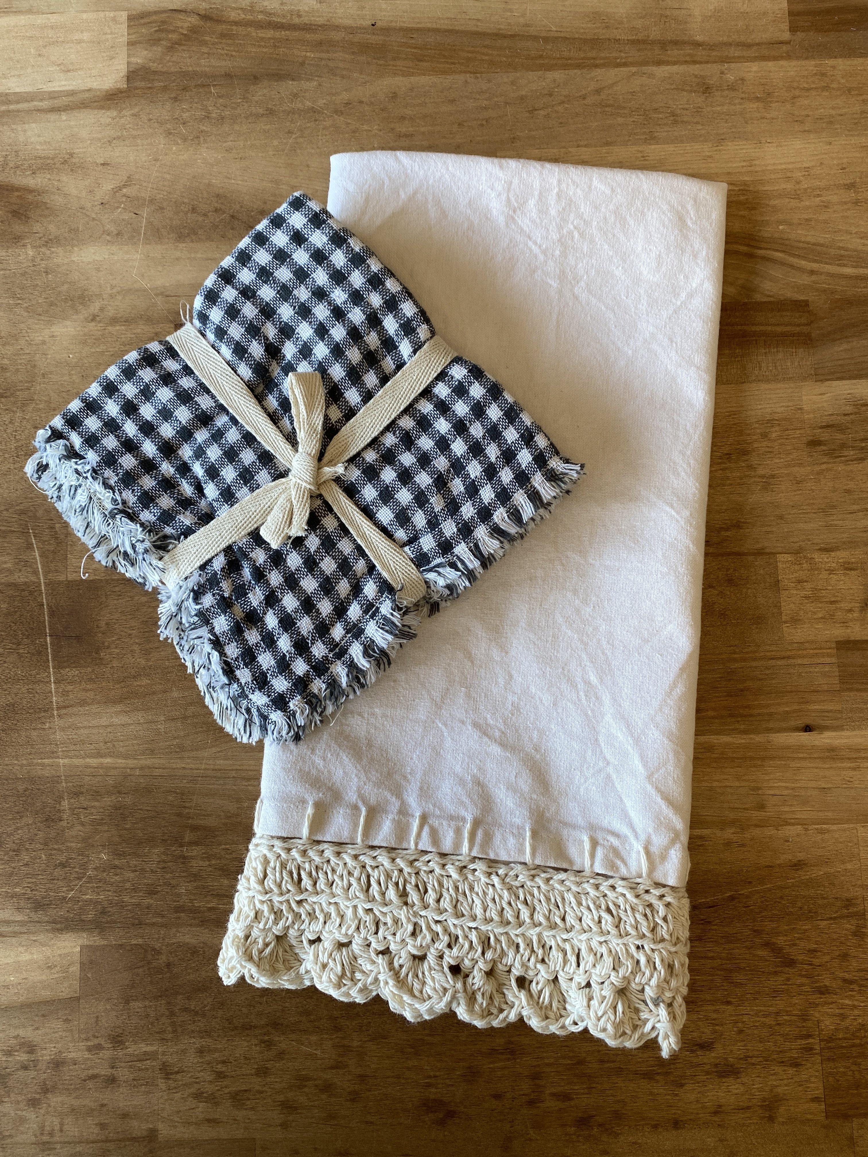 Retro Blue - Kitchen Dish Towel & Hand towel