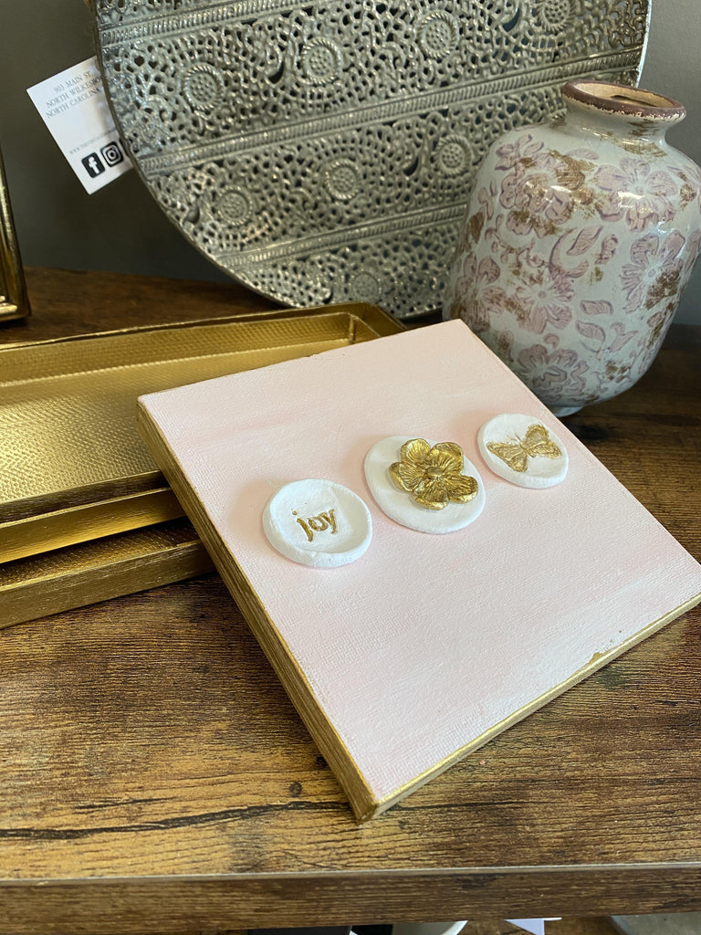 Small Handmade Wall Canvases - The Vintage Home Studio