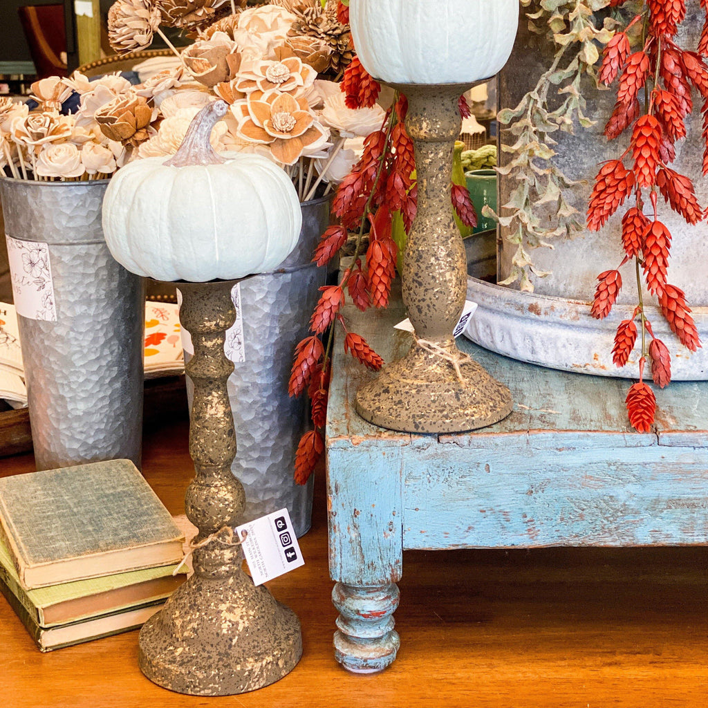 Vintage Tapered Candle Holders from the Home Accents Collection at The Vintage Home Studio, an affordable home decor store in North Wilkesboro, NC.