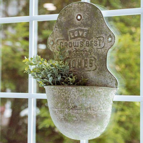 Love Grows Best Wall Sconce - The Vintage Home Studio
