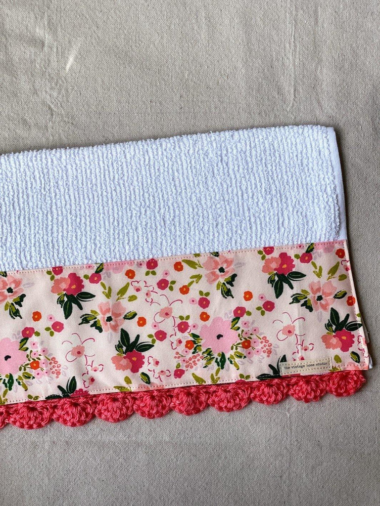 Bloom & Grow Crochet Kitchen Towel - The Vintage Home Studio