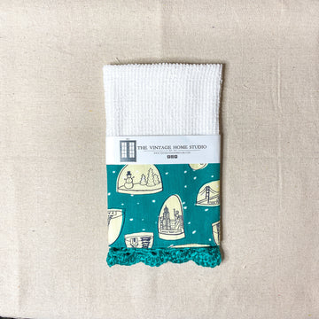 Woven Linen Tea Towels  Shop from The Vintage Home Studio