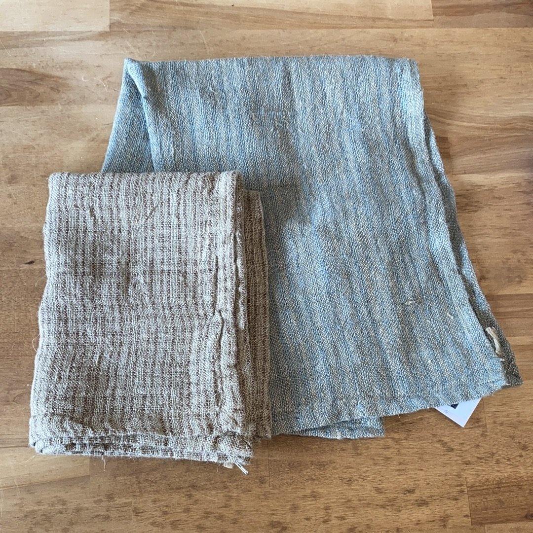 Woven Linen Tea Towels  Shop from The Vintage Home Studio